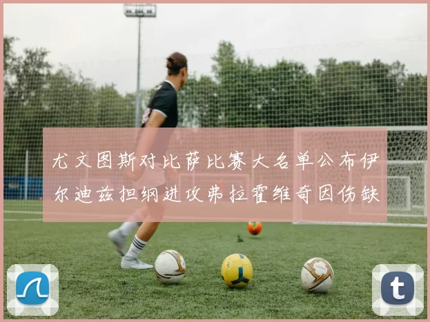 尤文图斯对比萨比赛大名单公布伊尔迪兹担纲进攻弗拉霍维奇因伤缺席